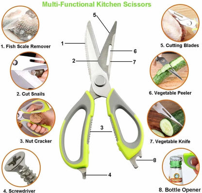 7 in 1 Multifunctional Kitchen Scissor